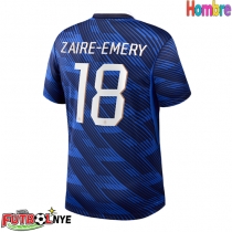 Camiseta Francia Warren Zaire-Emery #18 Primera Equipación Mundial 2026 manga corta